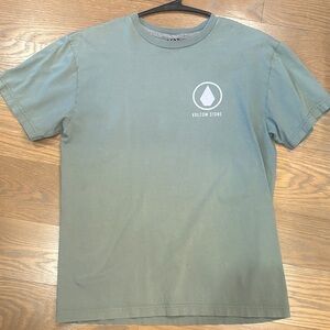 Volcom Boy’s XL Sage Green Logo Short Sleeve Tee
